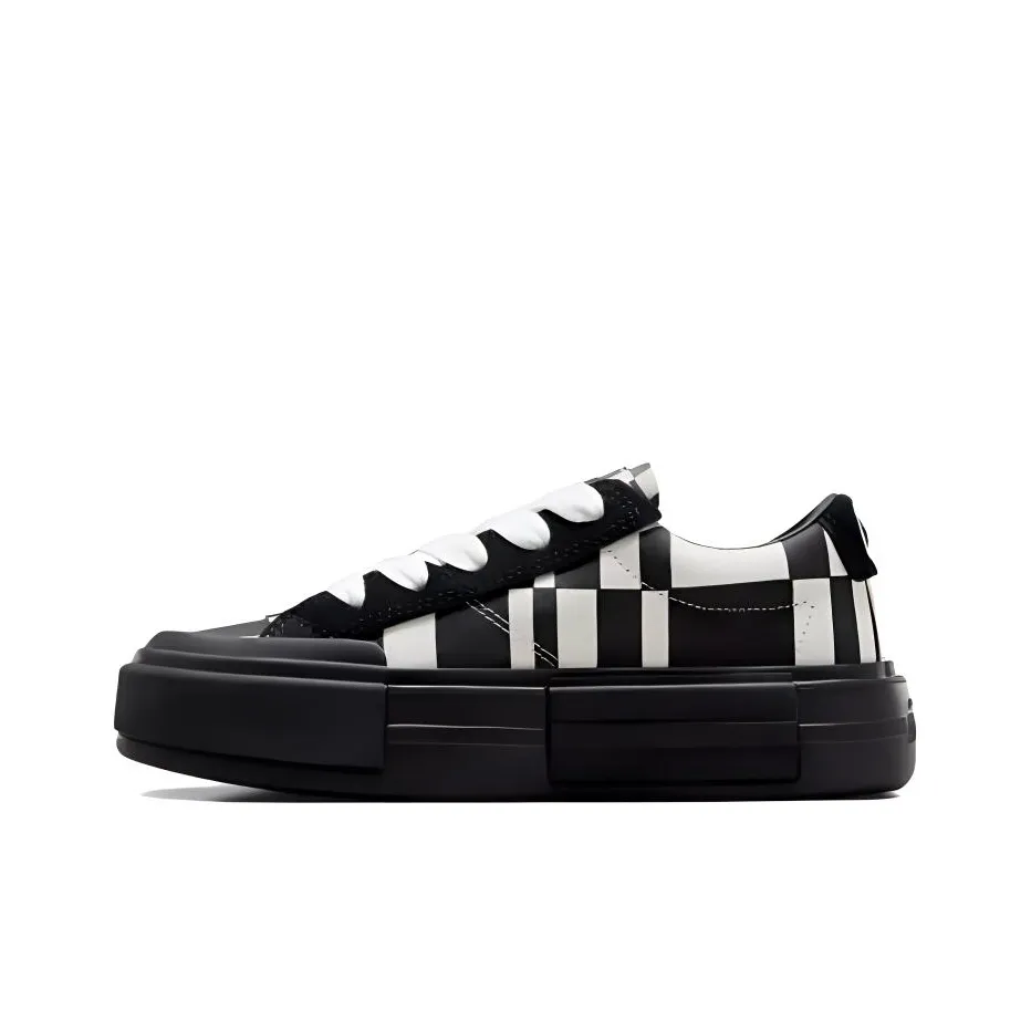 Converse Chuck Taylor All Star Cruise Low Distorted Checkered Distorted Checkered Black Egret