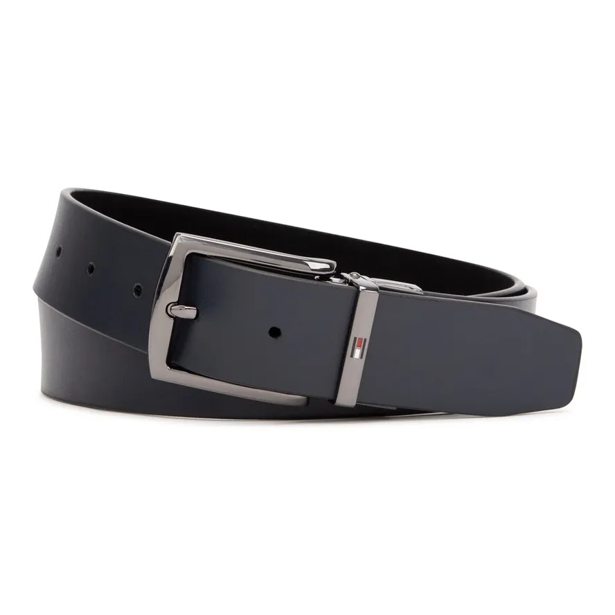 Tommy Hilfiger Split Cow Leather Belts Men's 3.5cm