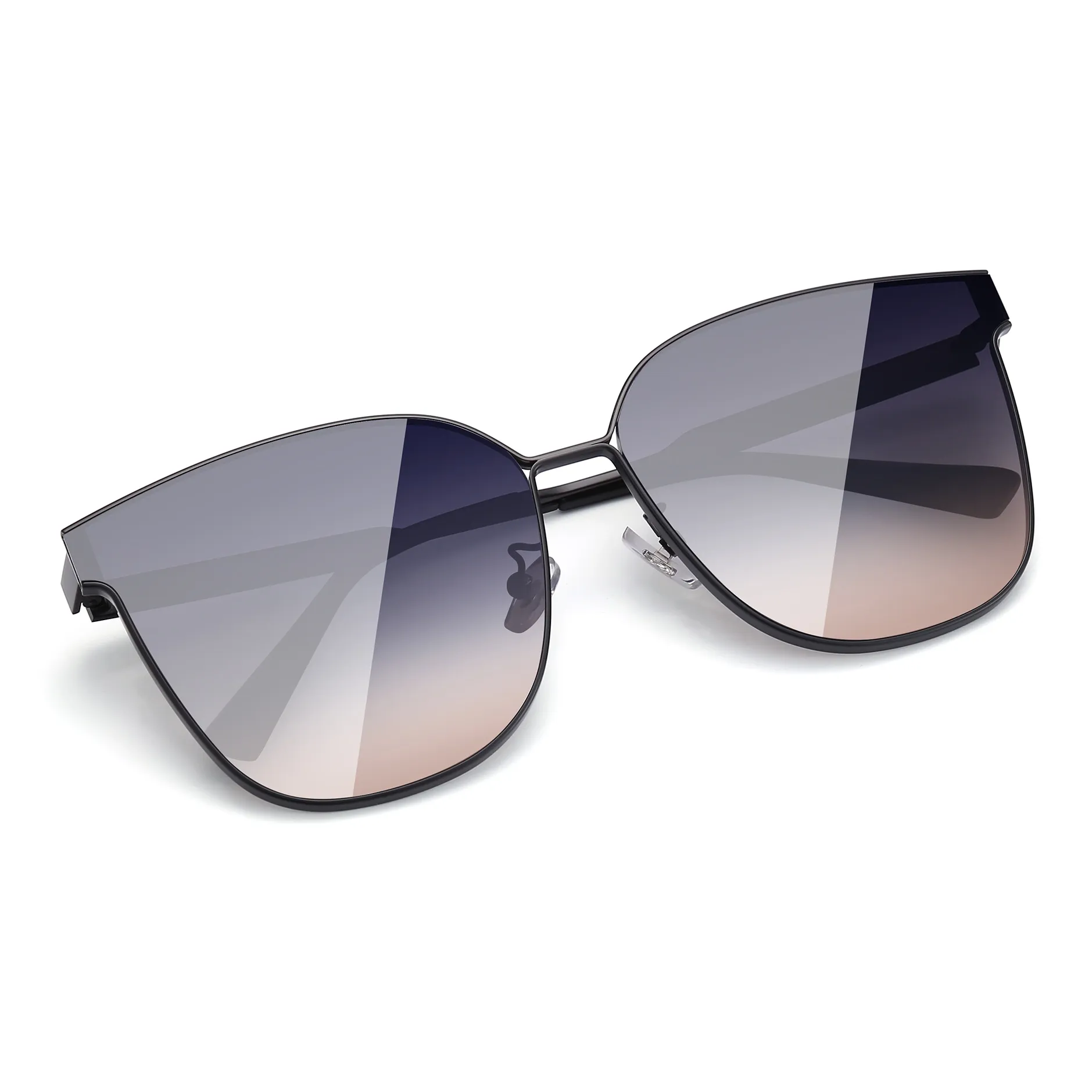 PULAIS Alloy Square Sunglasses Unisex