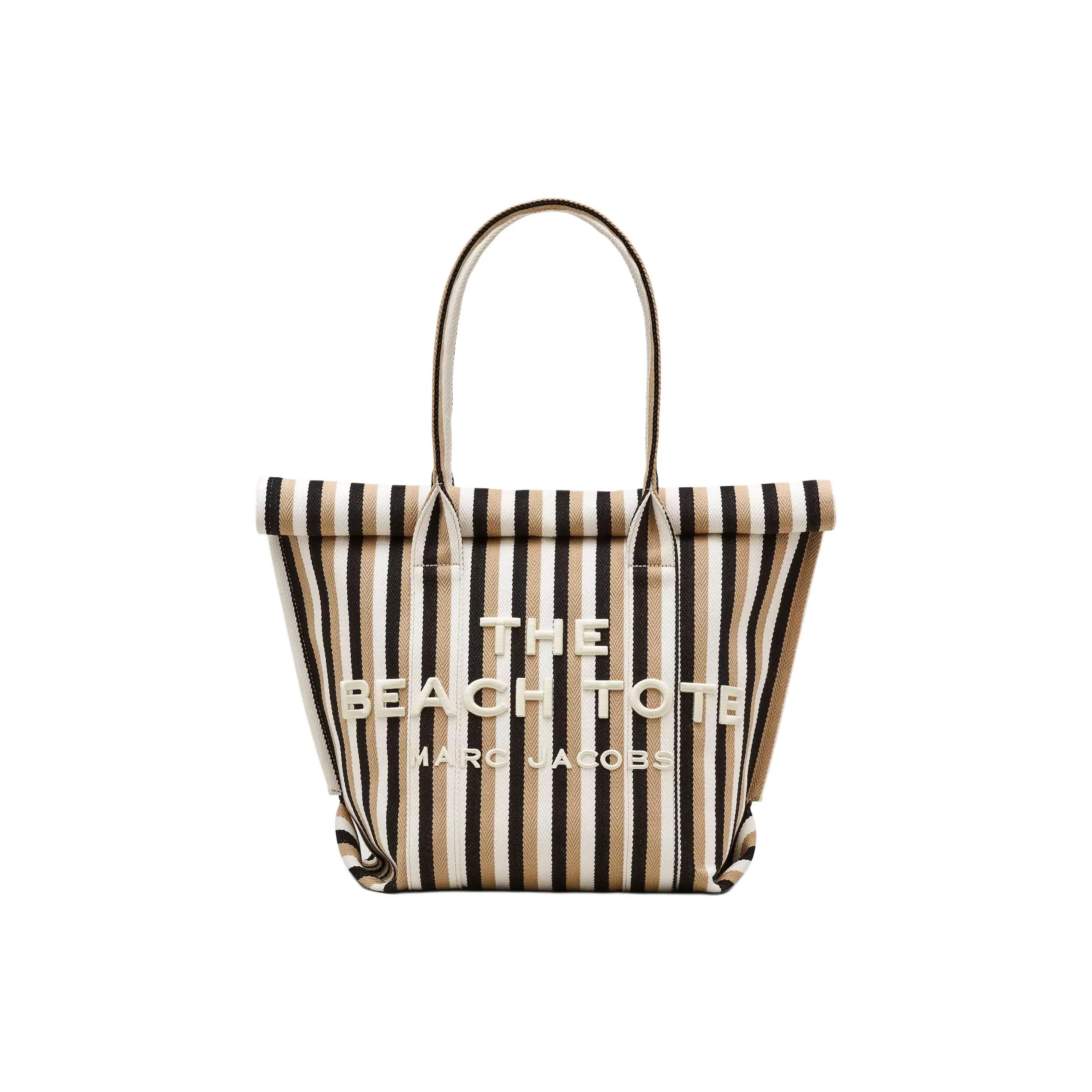 MARC JACOBS Striped Tote Bag