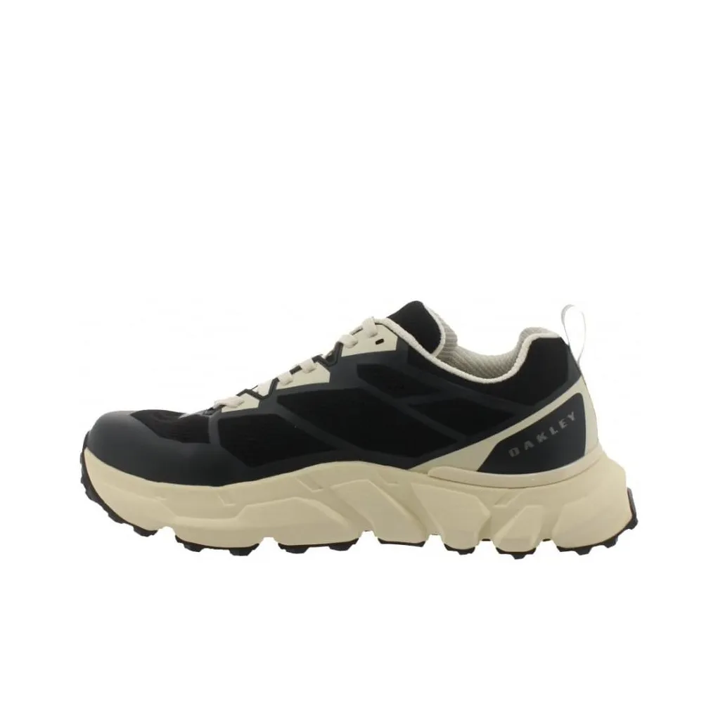 Oakley Slip Resistant Abrasion Resistant Низкий Топ Повседневные Беговые кроссовки Мужские Черные