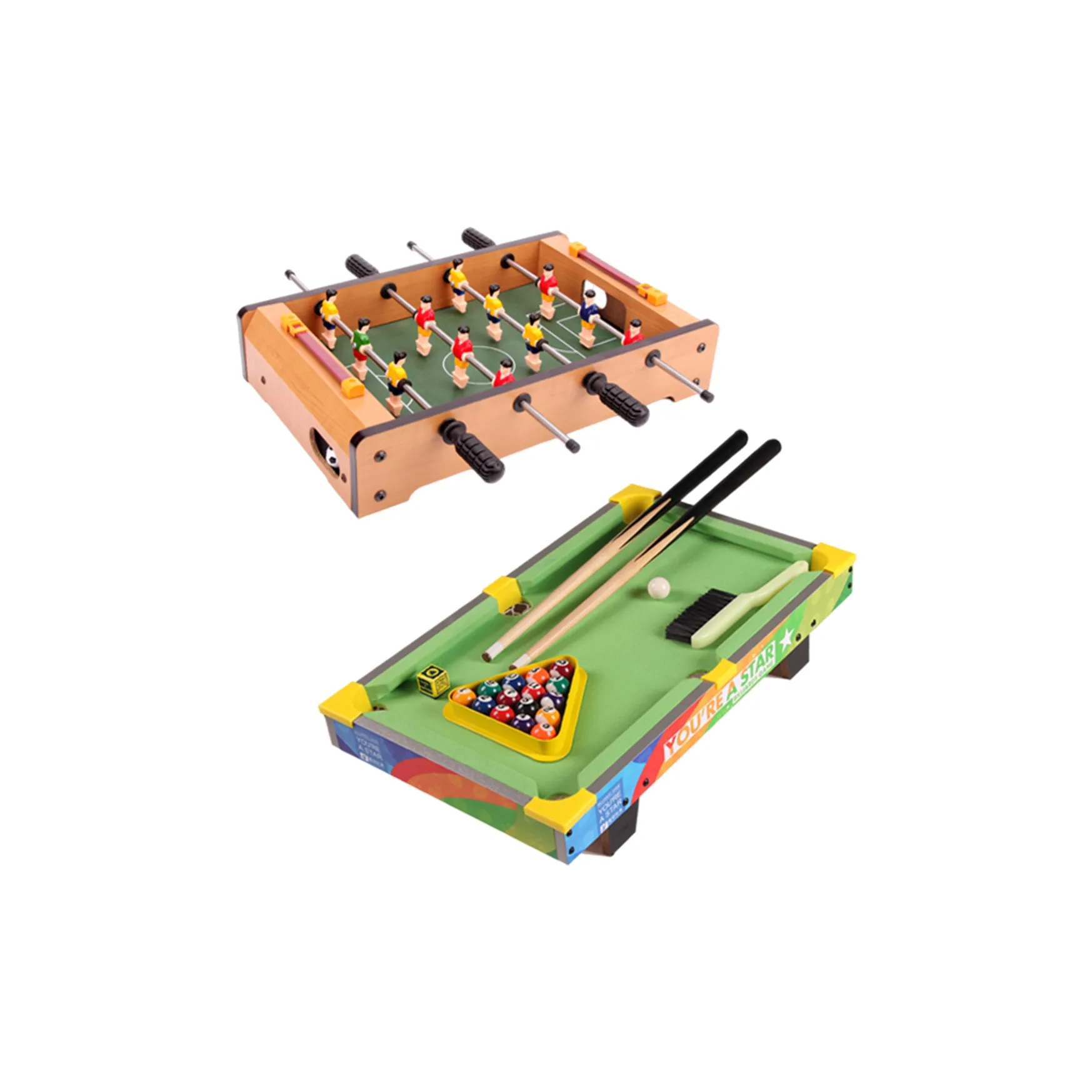 HUANGGUAN Настольный бильярдный стол Face to Face BATTLE TABLE Игрушки