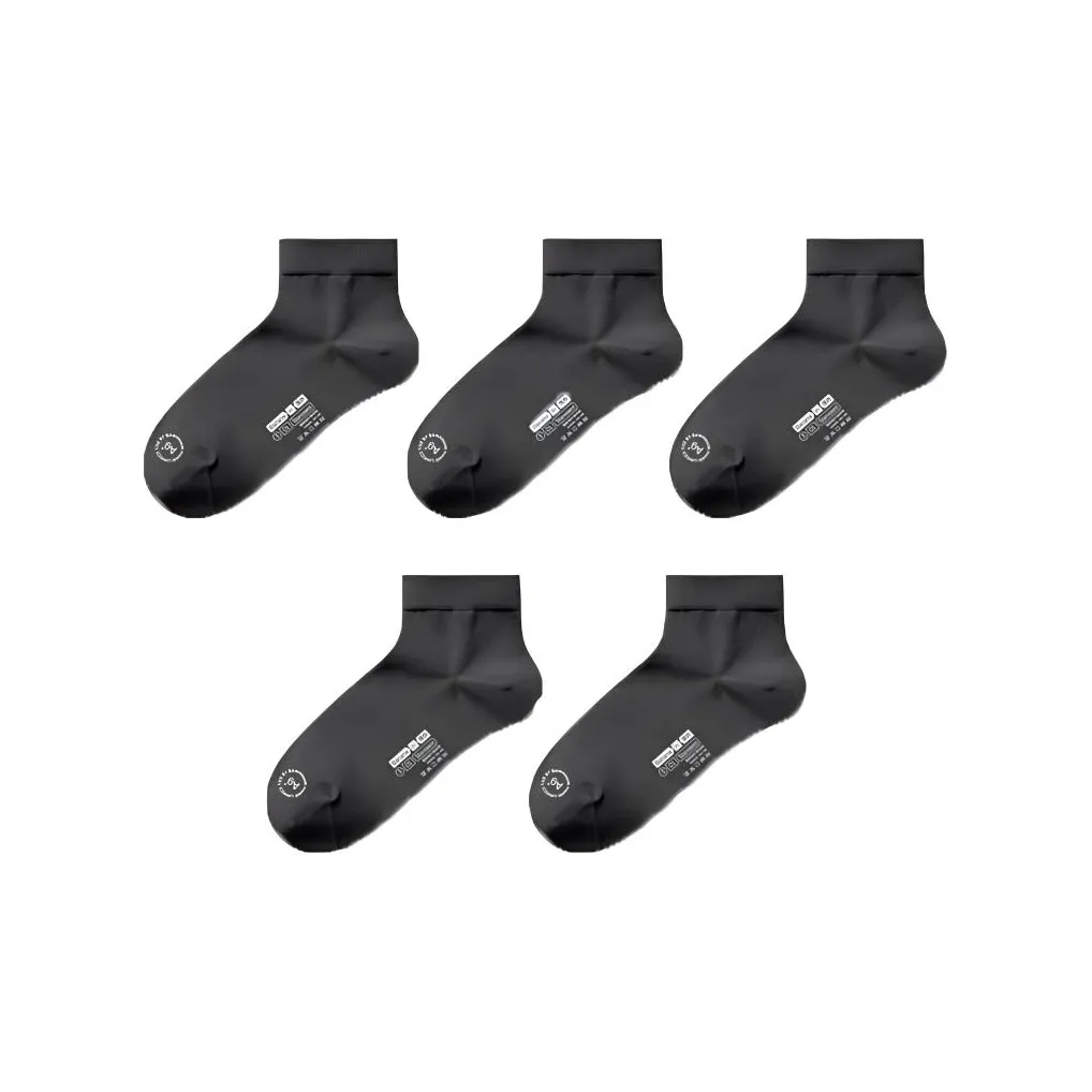 Bananain Ankle Socks Men's 5 Pack