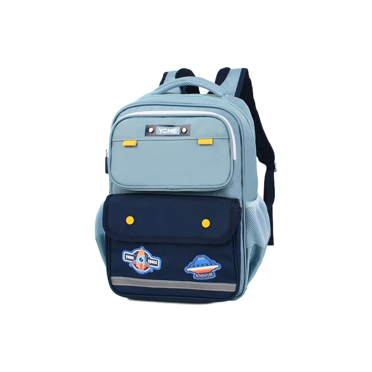 YOME Полиэстер Рюкзак Стандартный Синий Флаг Клуб Flying Horse Розовый Космический Синий Таро Фиолетовый