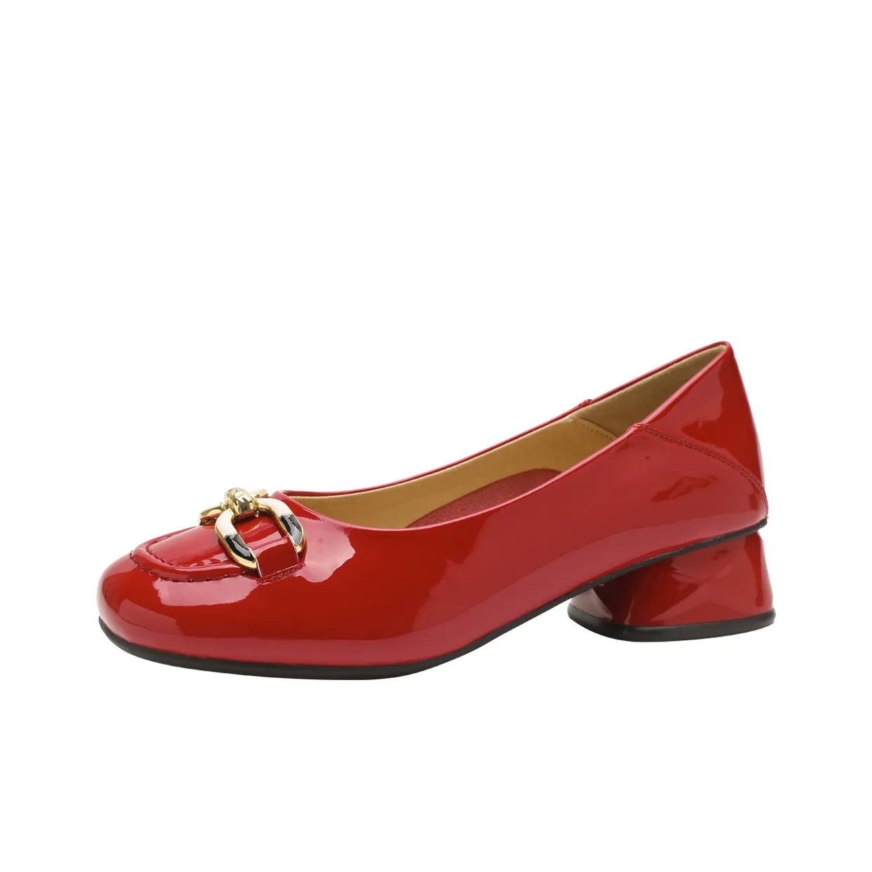 safiya Лоферы 3,7 см Женские Красные