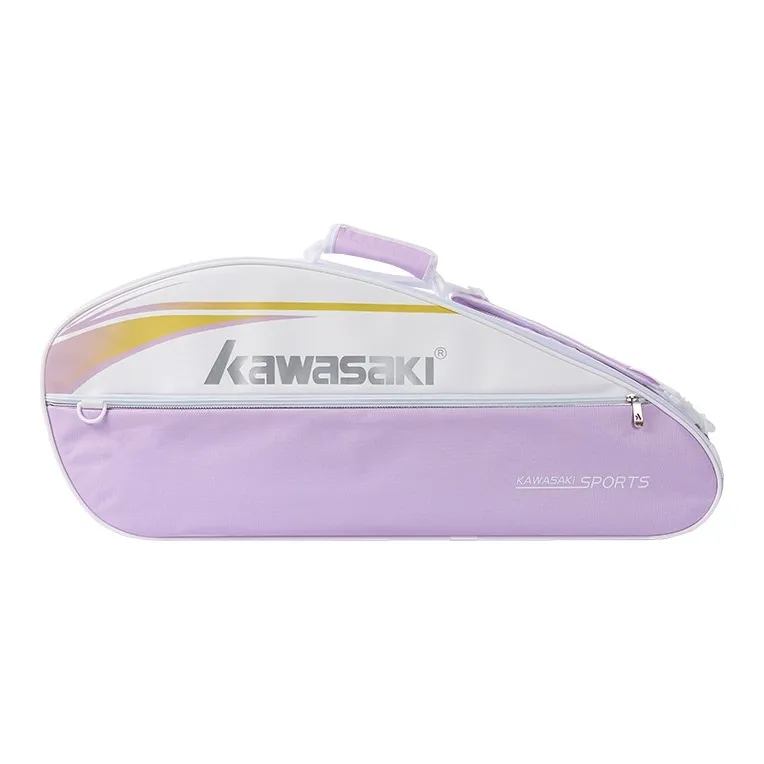 Kawasaki PU, Textile Mixture 6 Piece Set Badminton Racket Bag Shoulder Bag Regular Unisex