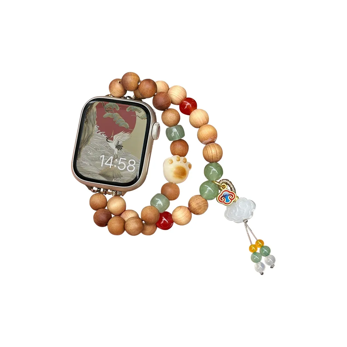 Akkerds Watch Полоска Apple Совместимость Бусина Материал