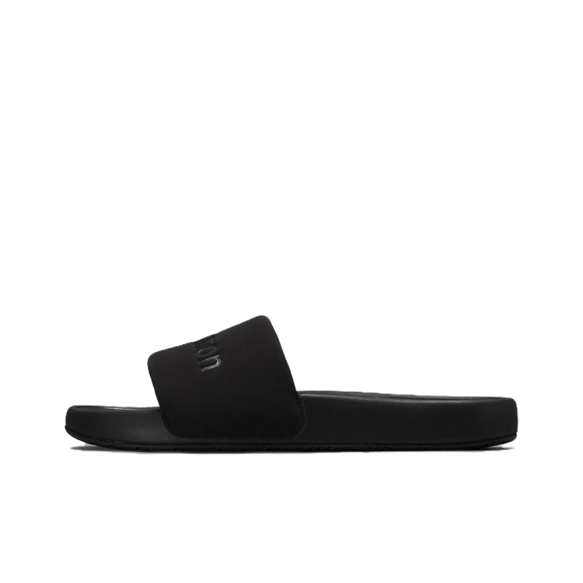 Lululemon Restfeel Slide Slip Resistant Abrasion Resistant Slide Slippers Women's Black