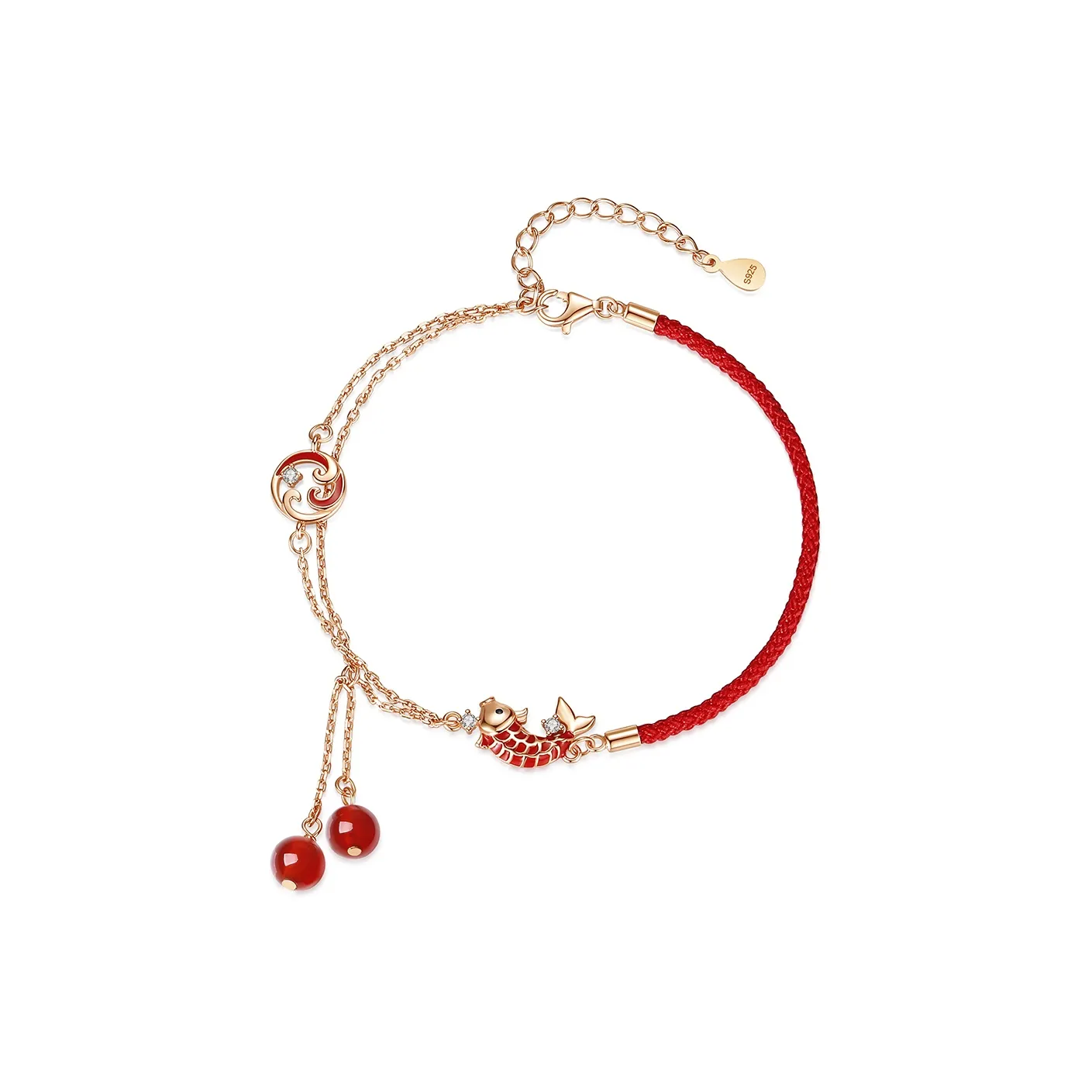 Hurry That Year 925 Sterling Silver Anklets Women's