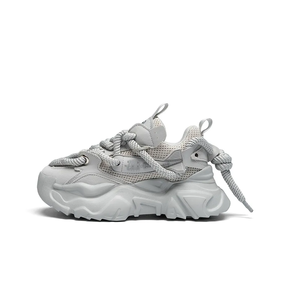 ZHR Fly Fish Model Breathable Lightweight Low Top Chunky Sneakers Unisex