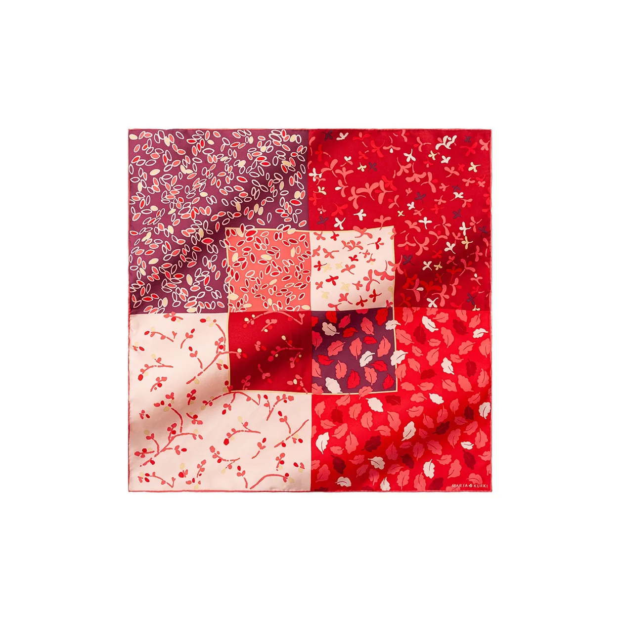 MARJAKURKI Silk Scarves Women's
