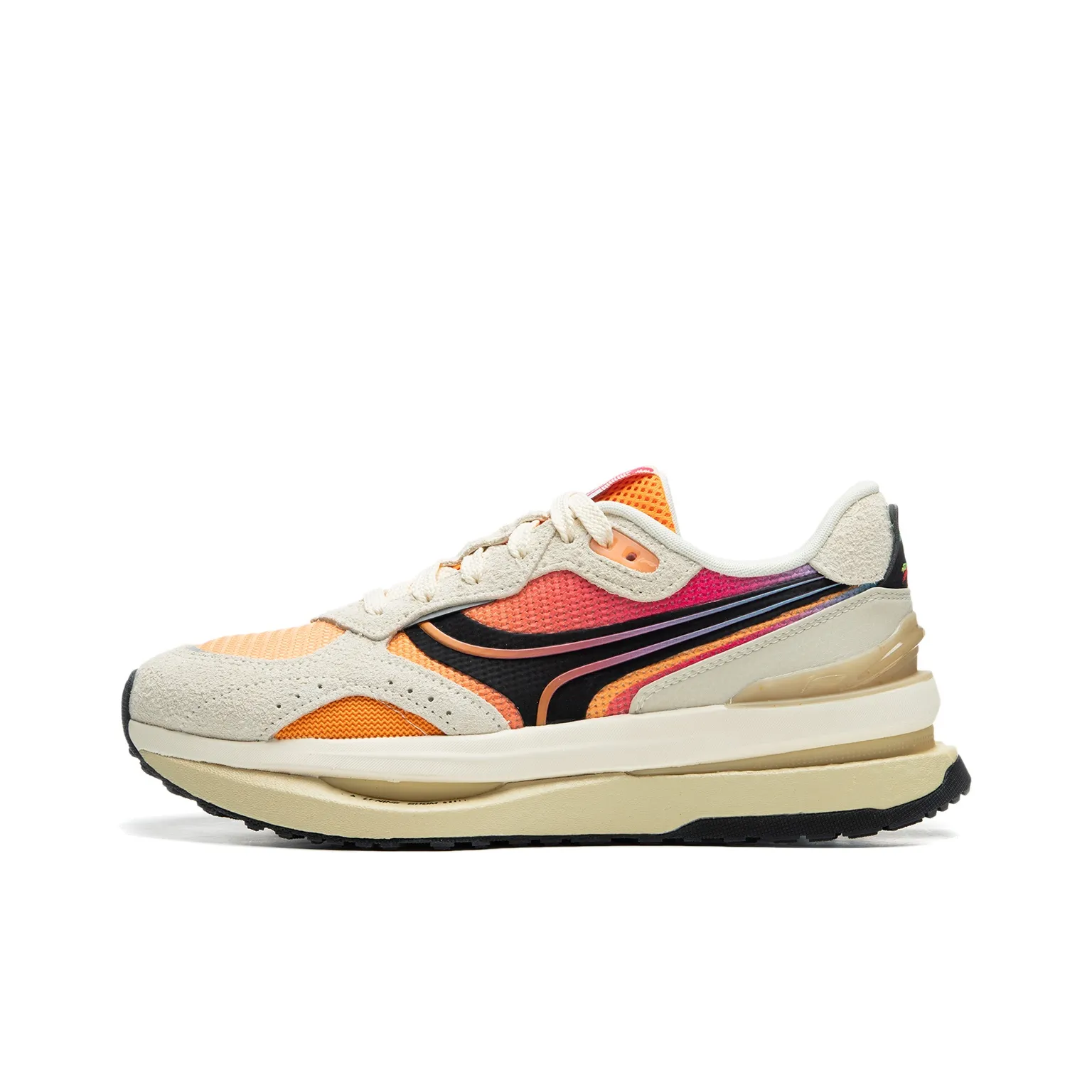 LINING Zhengrong M1000 Амортизация Дышащий Поддерживающий Низкий Отскок Низкий Топ Повседневный Мужской Светло-желтый