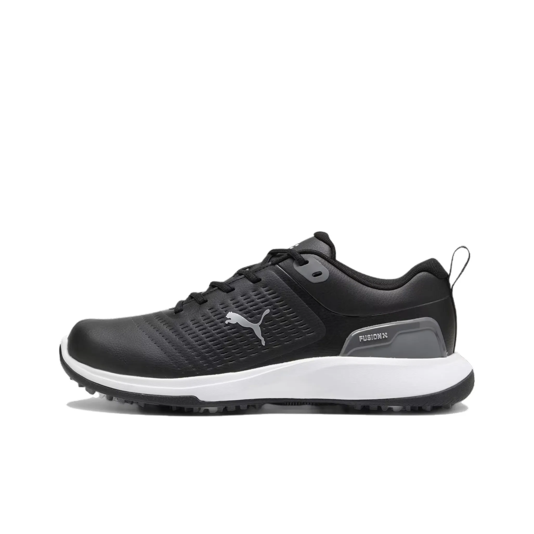 PUMA Grip Fusion Fle Low Top Golf Shoes Men's Black Gray