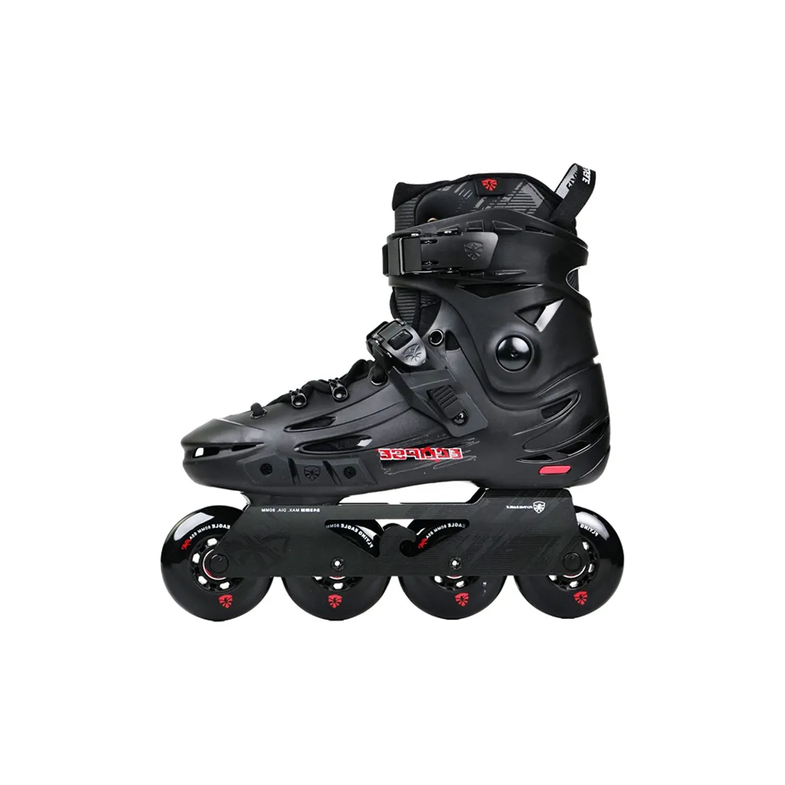 FLYING EAGLE Inline Skates Floral Brush Street Commuting FSK Unisex Skate Shoes+Shoulder Bag Size 36-46