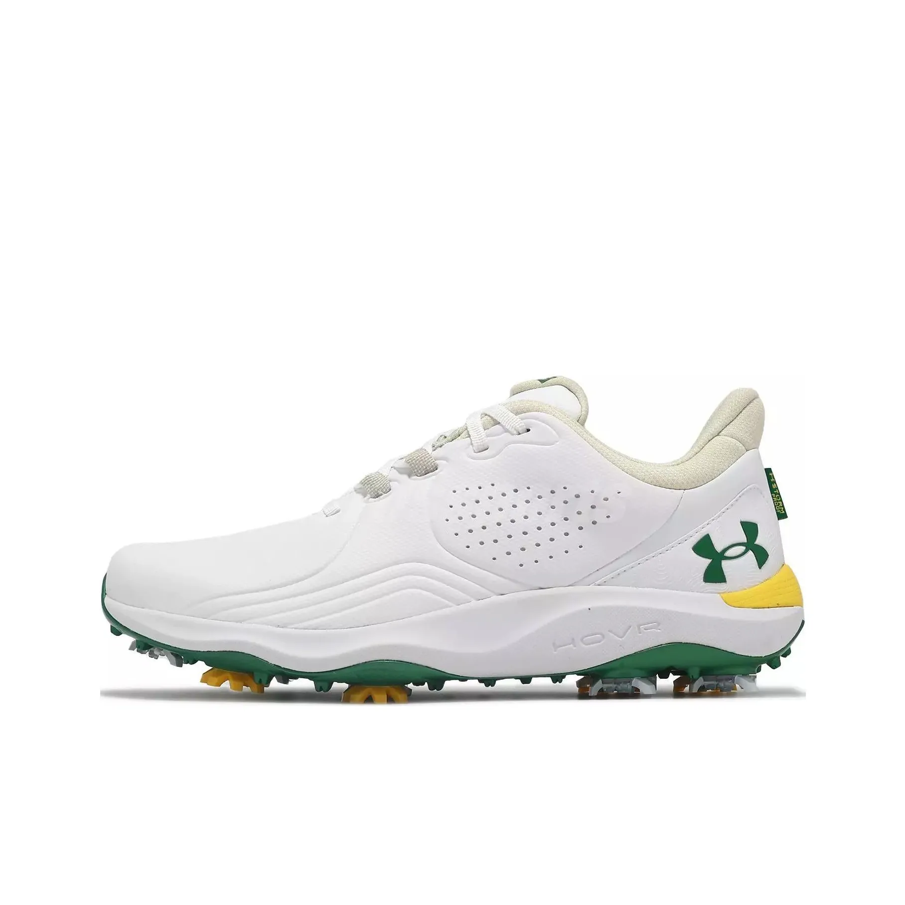 Under Armour Drive Pro Low Top Golf Shoes Men's White Green