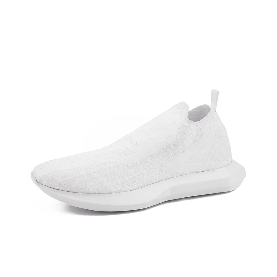 NORVINCY Коммутирование Ходьба Casual Белый Кроссовки Легкий Flyknit Обувь Унисекс