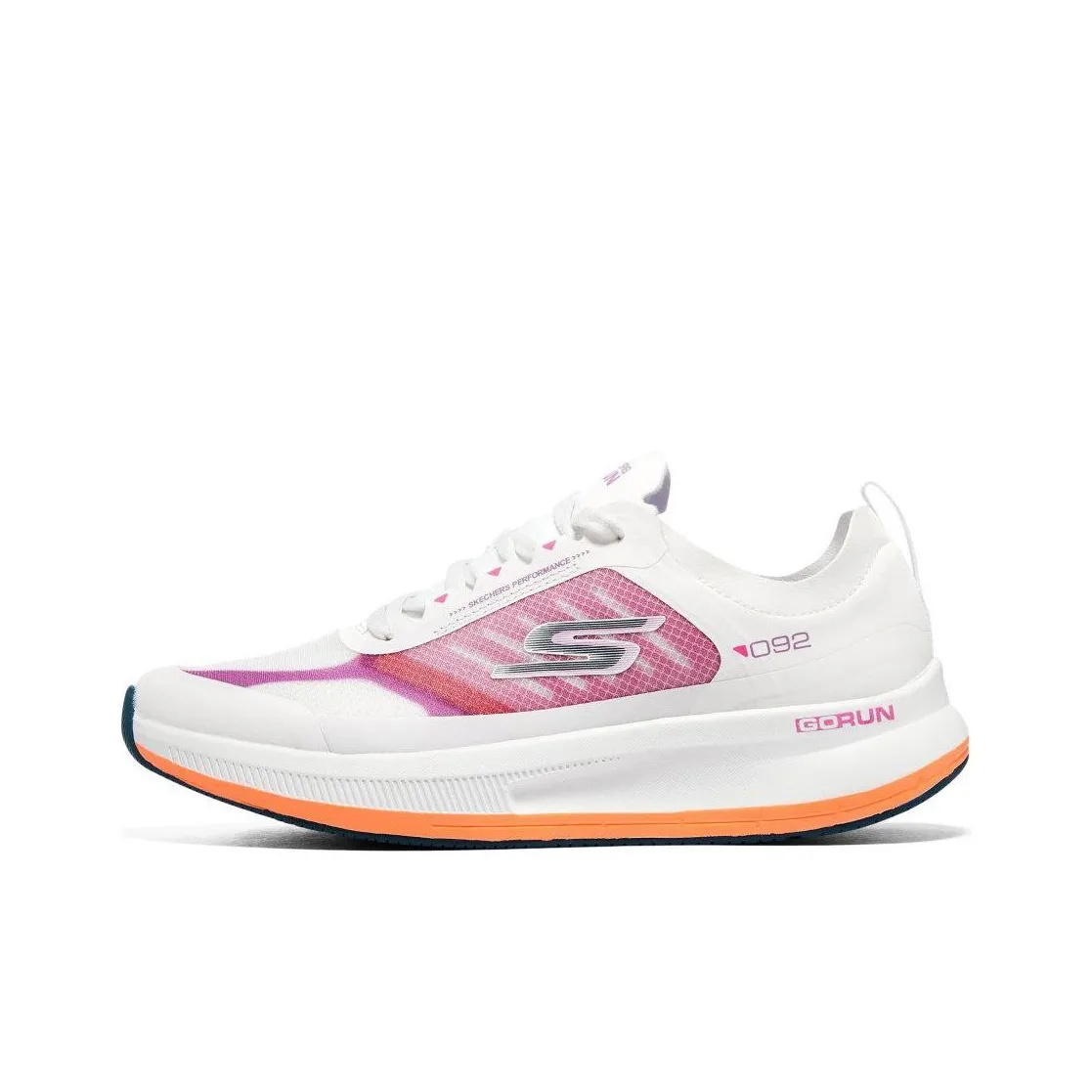 Skechers Go Run Pulse Fast Stride 'White Pink' Women's