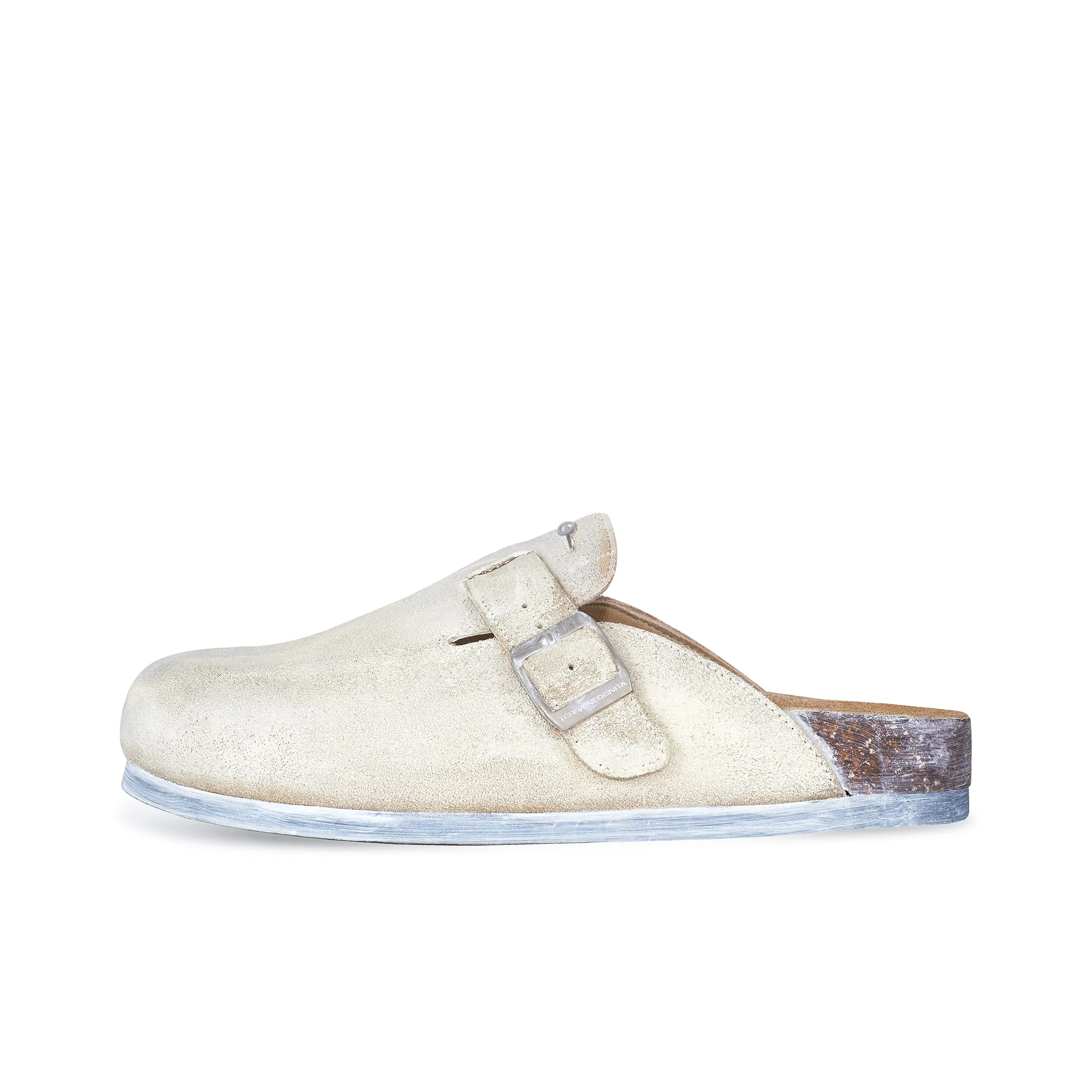 TERRA INCOGNITA Cork Sole Quiet Wrap toe Slippers Unisex