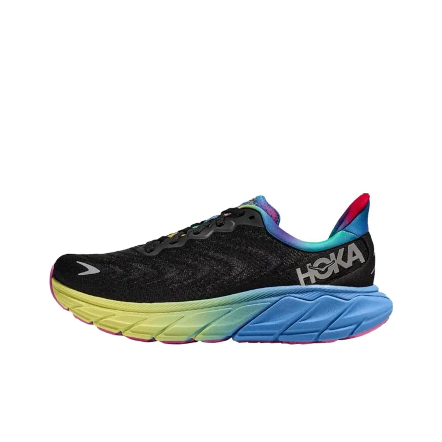 HOKA ONE ONE Arahi 6 Black Silver Multi Color