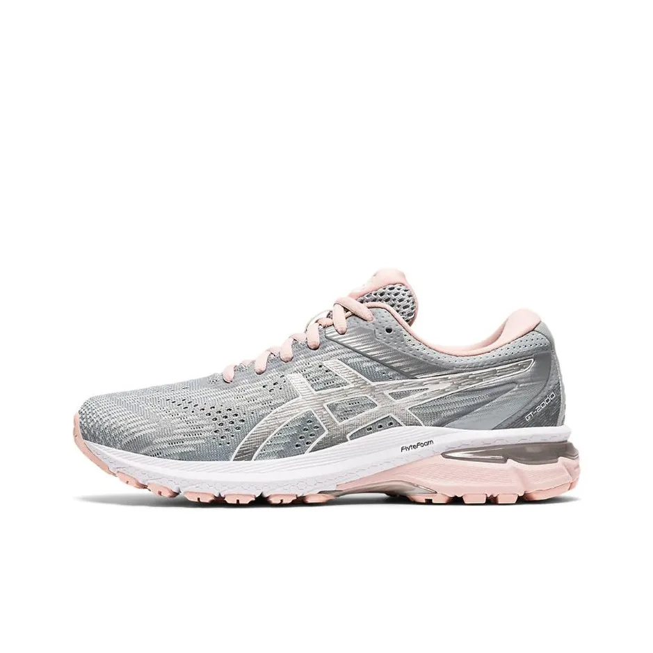 Asics GT 2000 8 Low Топ Беговые кроссовки Женские Розово-серебристый