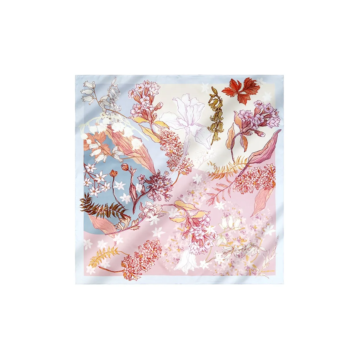 MARJAKURKI Silk Scarves Women's