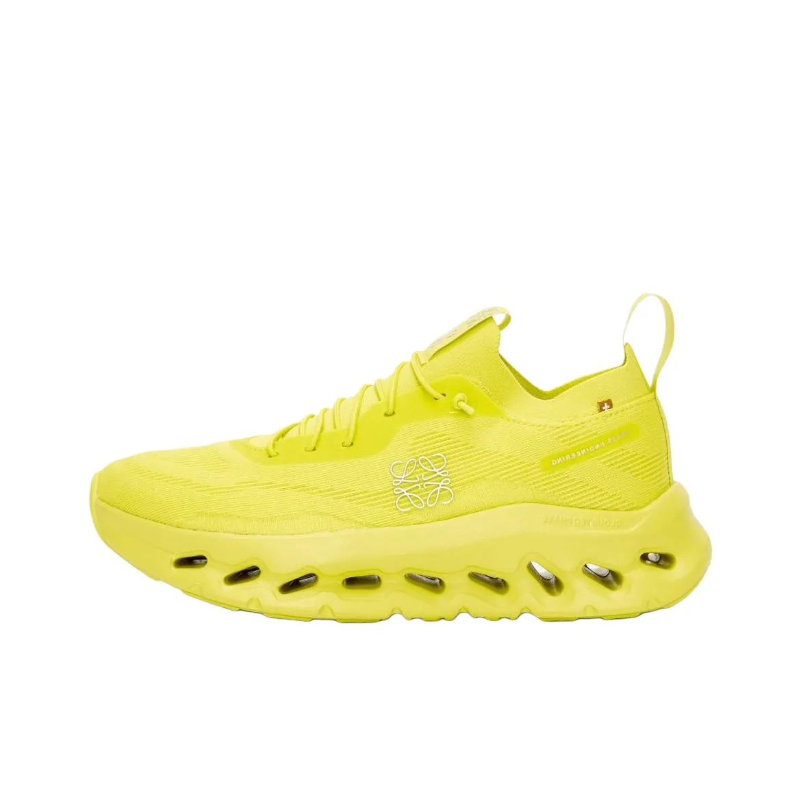 On x LOEWE Cloudtilt Casual Shoes Women's Neon Yellow
