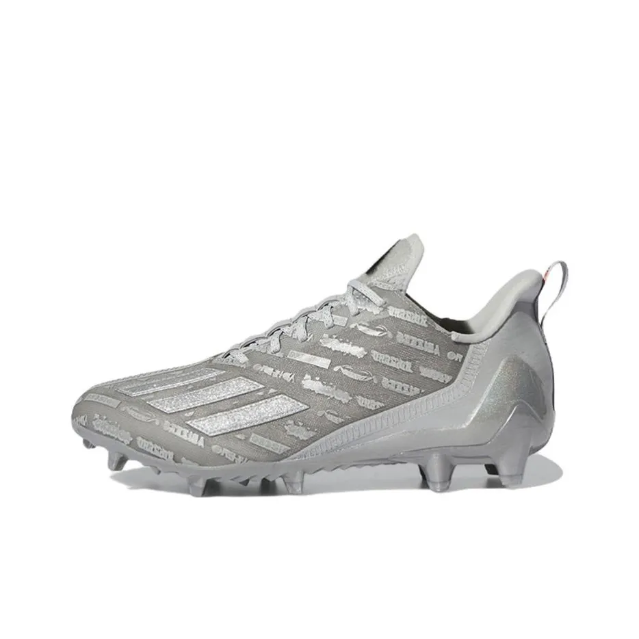 Adidas Adizero Cleats 'Grey Silver Metallic'