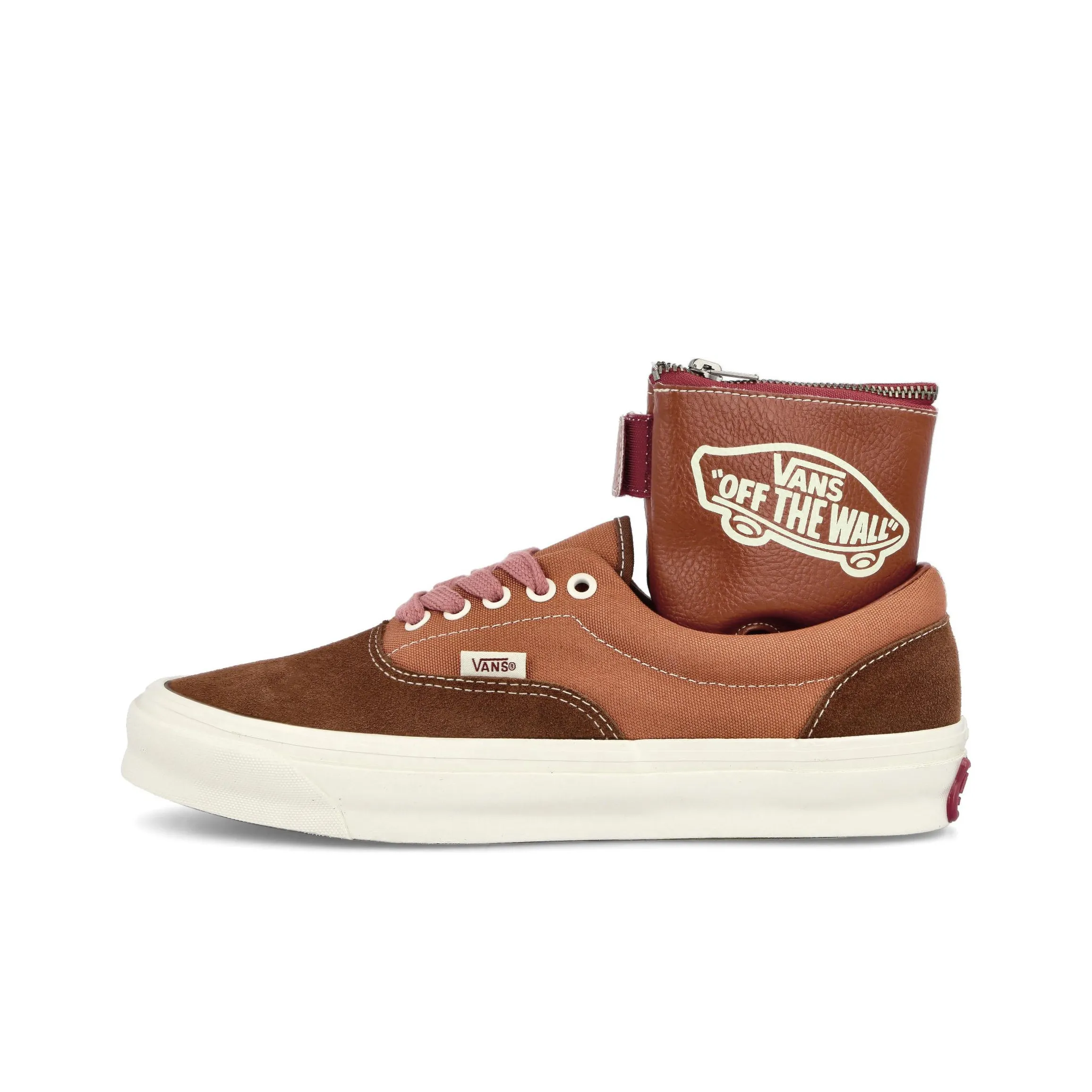 VANS Era OG VG LX Амортизация Устойчивый к истиранию Легкий Низкий Топ Скейтборд Кроссовки Унисекс Розовый