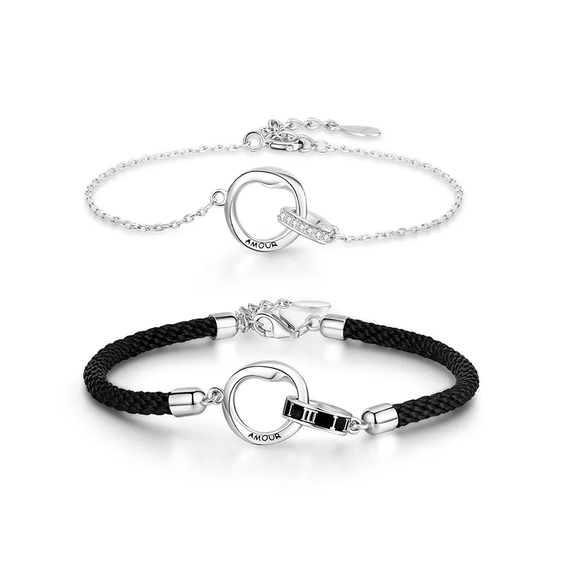 ZSY 999 Fine Серебряный Браслеты Унисекс