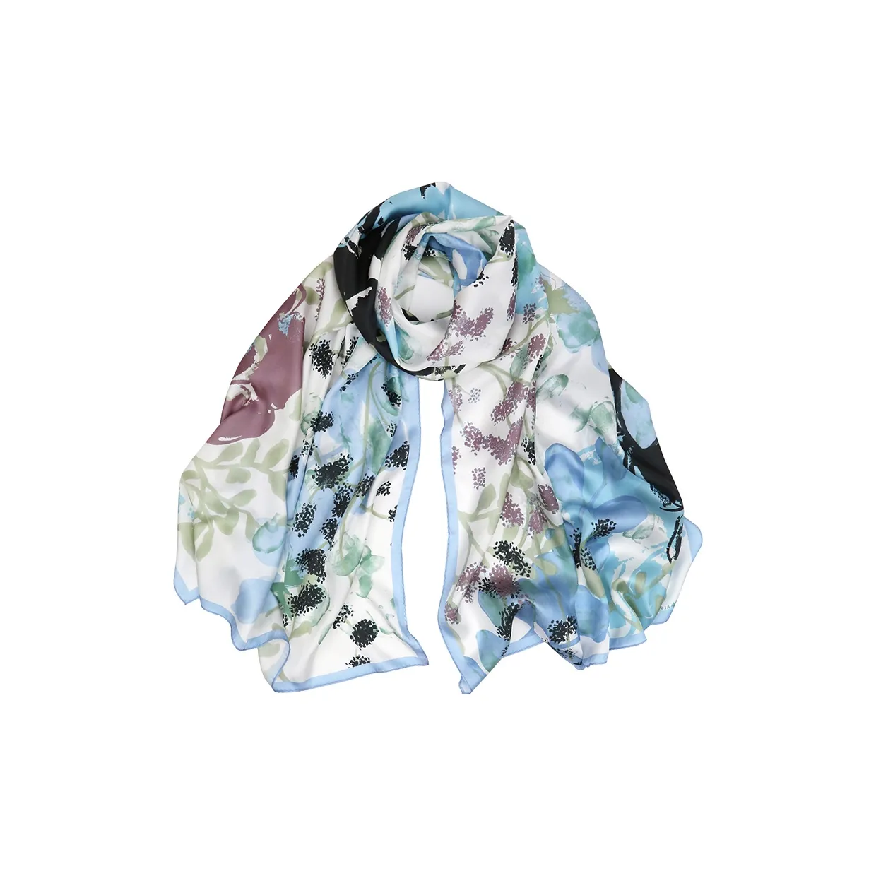 MARJAKURKI Silk Scarves Women's