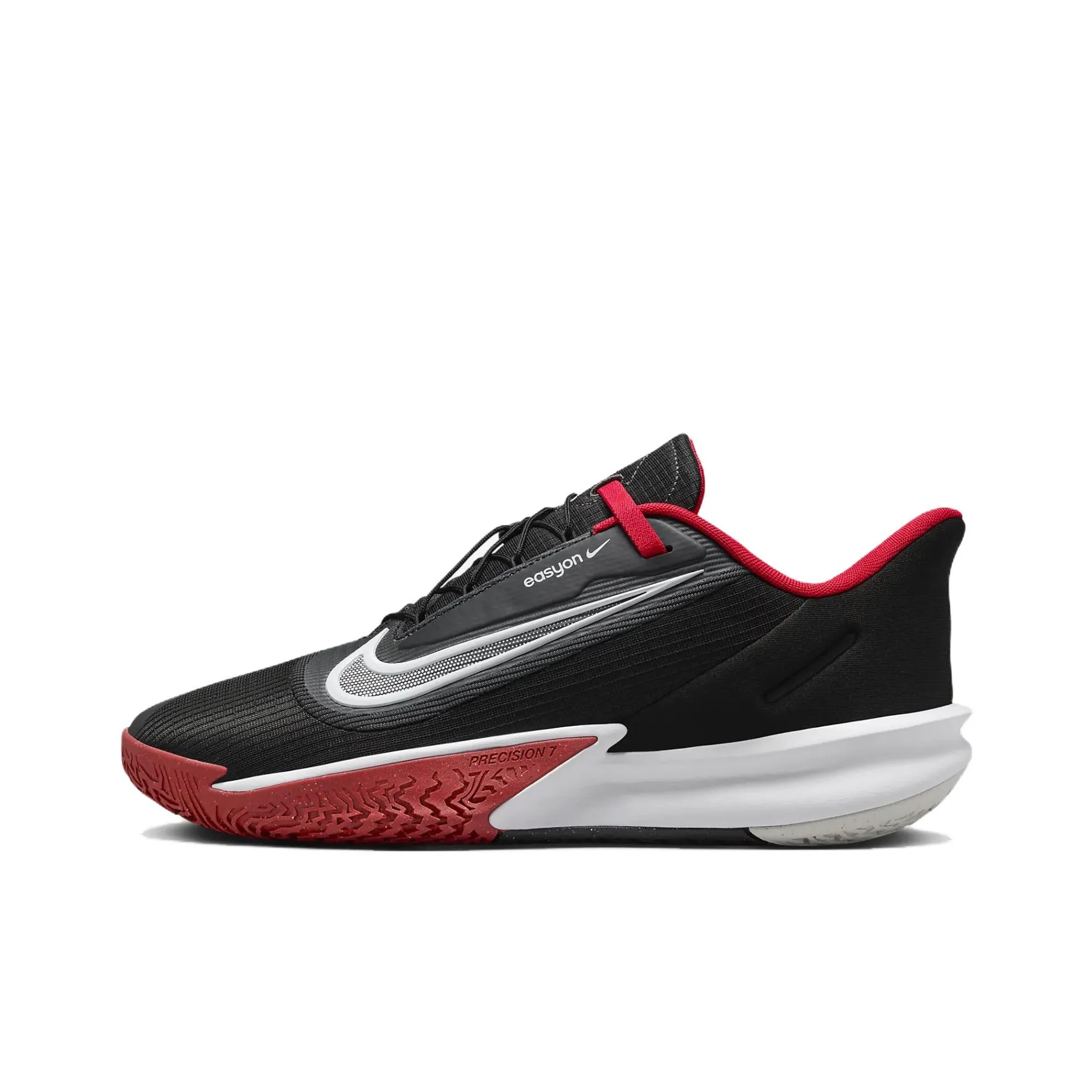 Nike Precision 7 EasyOn Black University Red White Women's