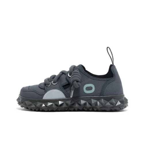 OETZI Кроссовки для скейтбординга Low Top Темно-серый Мужские