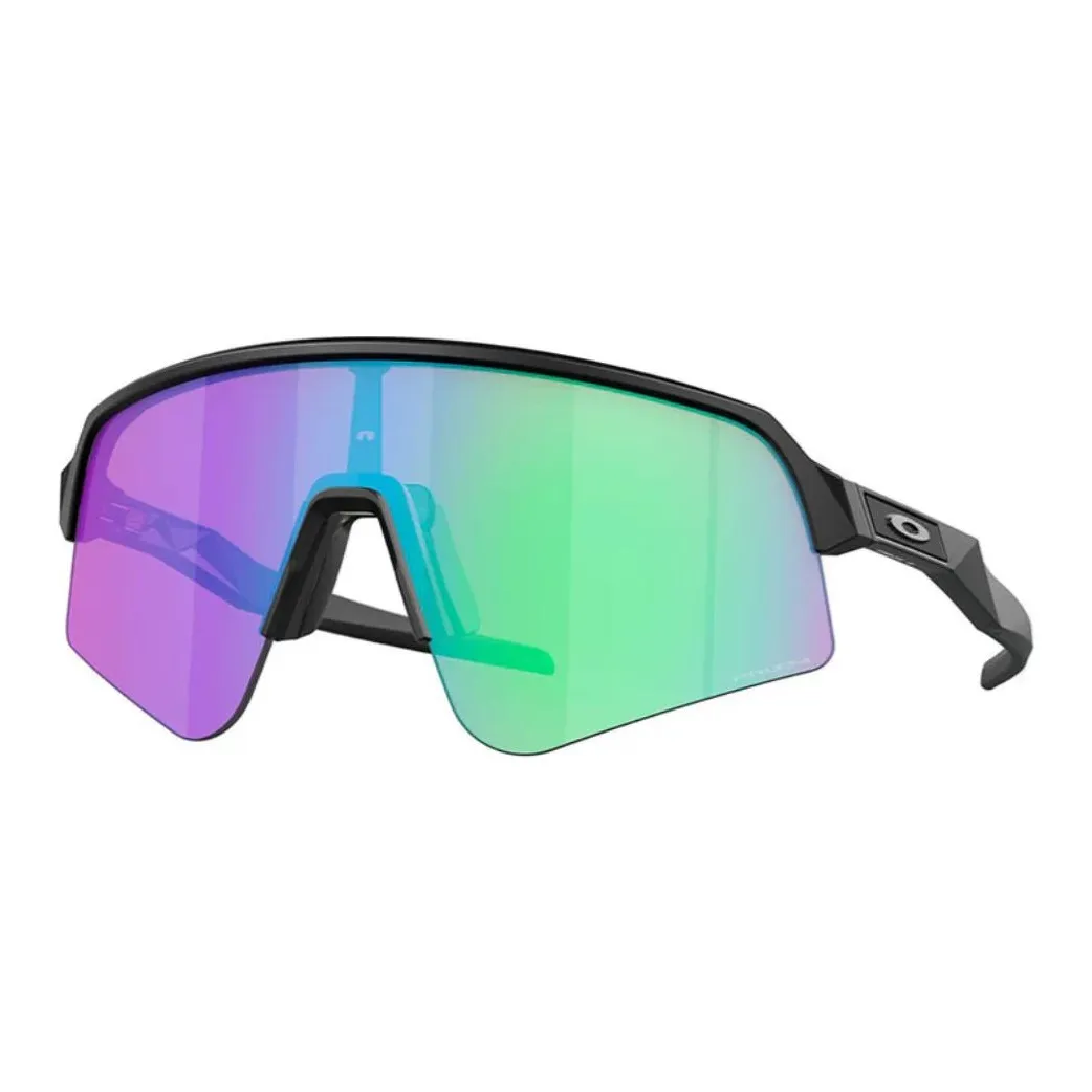 Oakley Irregular Shape Sunglasses Men's Black Matte