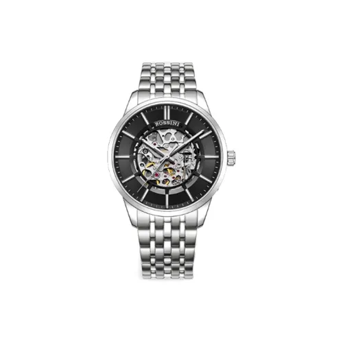 ROSSINI Механические Мужские Часы Movement 40 мм Черные