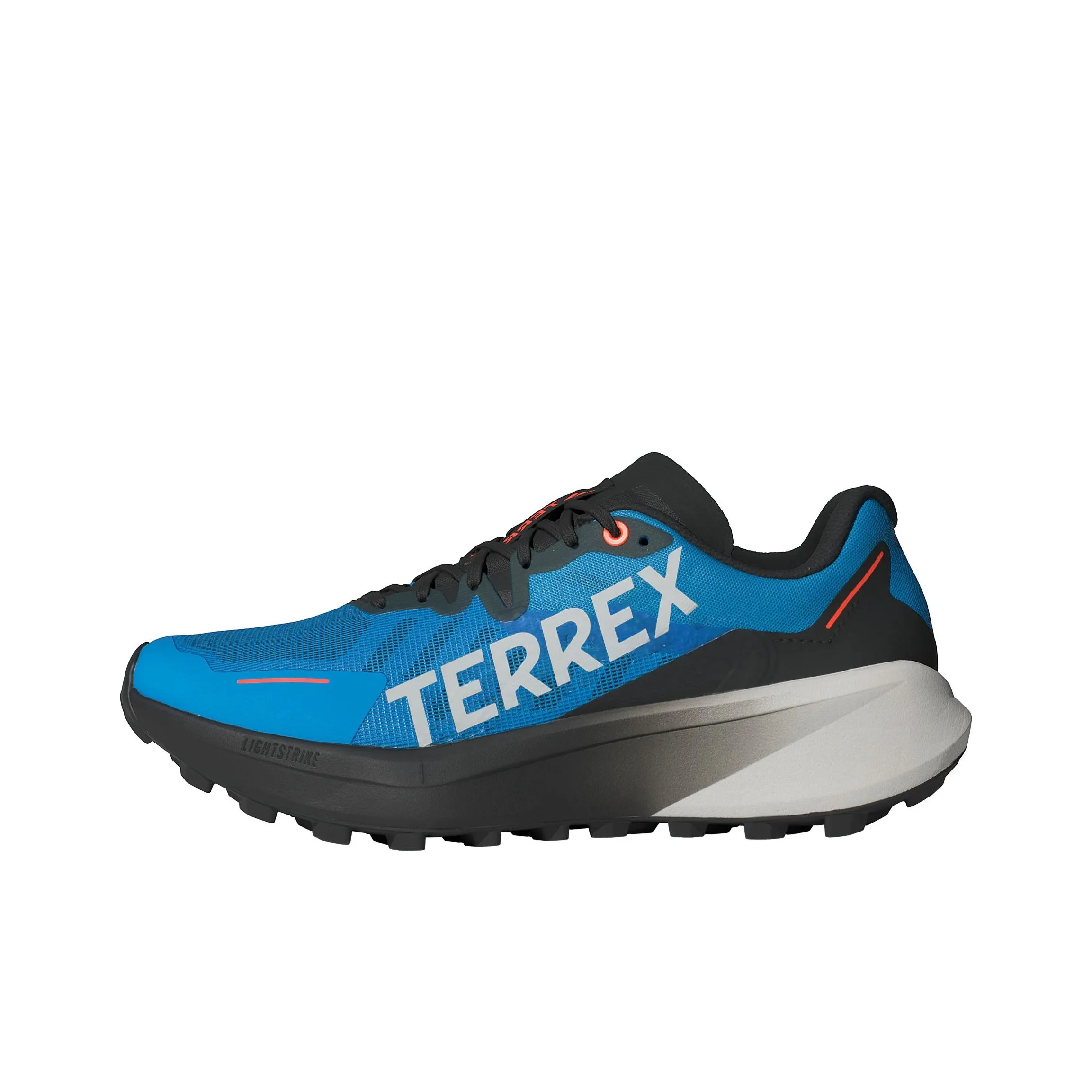 adidas Terrex Agravic Slip Resistant Abrasion Resistant Низкие Кроссовки для Трейла Беговые Мужские Синий Черный Белый