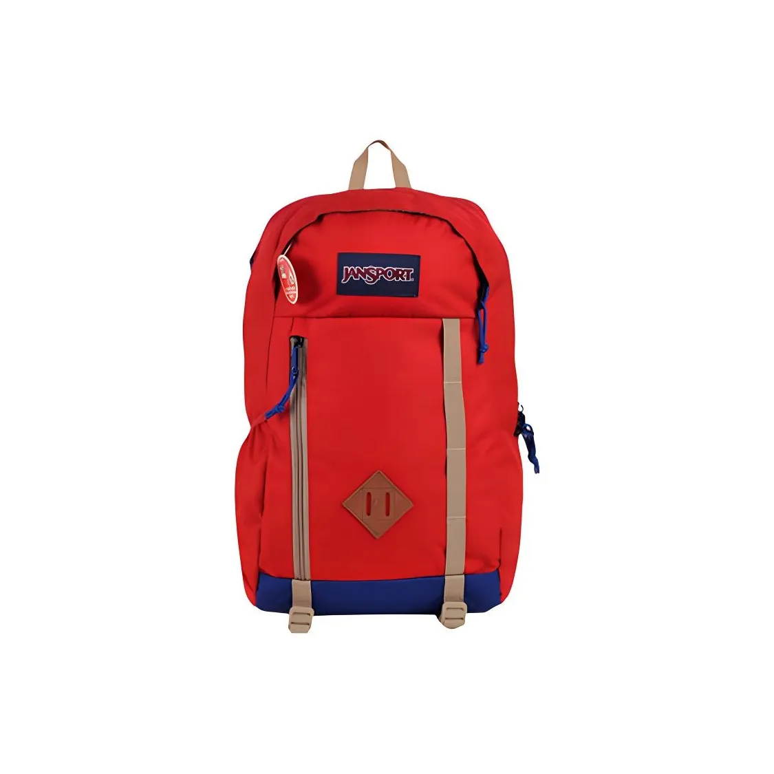 JanSport Polyester Backpack Medium Size Unisex Watermelon Red