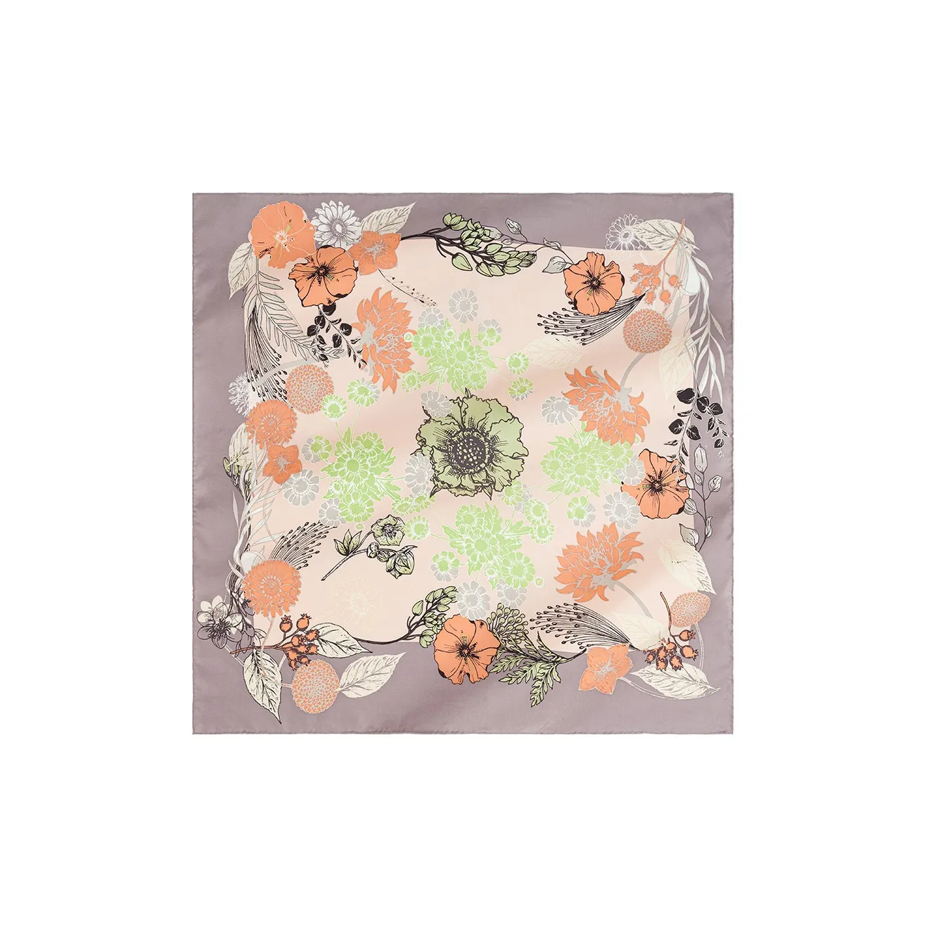 MARJAKURKI Silk Scarves Women's