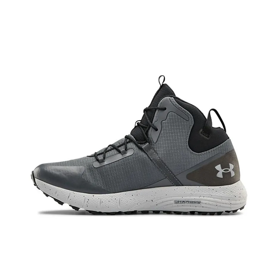 Under Armour Charged Bandit Running Shoes Unisex High Top Black/Gray