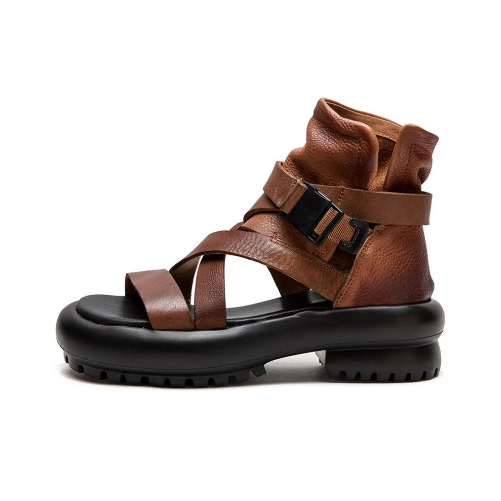 JIEZHOU Римские сандалии 5 см Женские