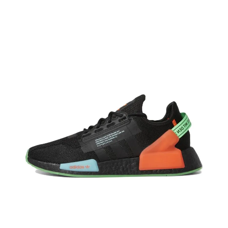 Adidas NMD_R1 V2 'Glow In The Dark   Black Sonic Ink'