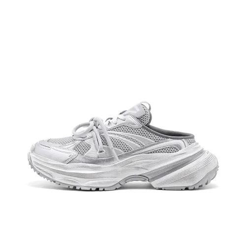 Starter Толстоподошвенные кроссовки Low Top Серебряные Женские