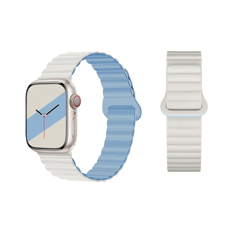 ZHISHENG Ремешок Apple Совместимость Силиконовый Материал 38 40 41 42 44 45 Циферблат Часов Все