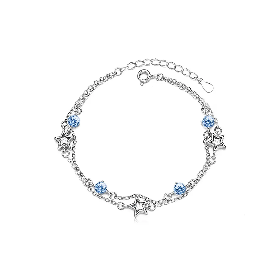 D.K.X Циркон Регулируемый Браслет Bestie Женские