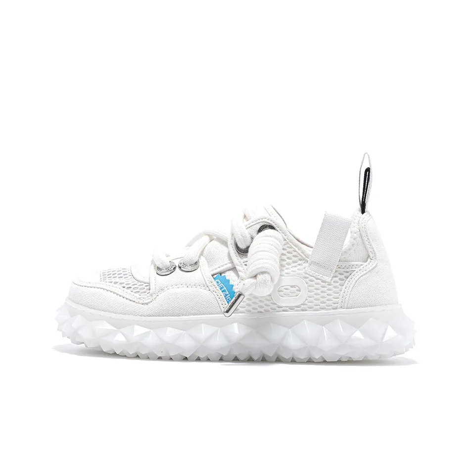 OETZI New Iceberg Series Дышащий Низкий Топ Повседневная Обувь Унисекс Белый