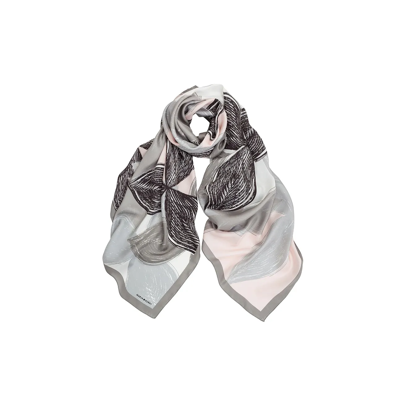 MARJAKURKI Silk Scarves Women's