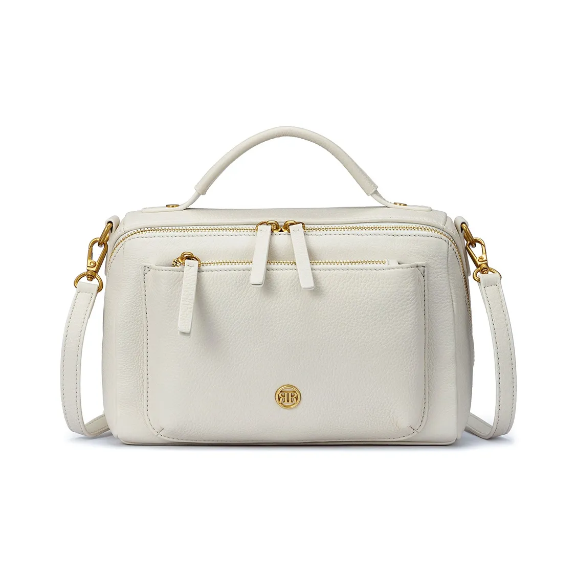 Roberta Di Camerino Корова Кожа Мама Сумка Портативная Сумка через плечо Сумка через плечо Стандартная Женская Черная Хаки