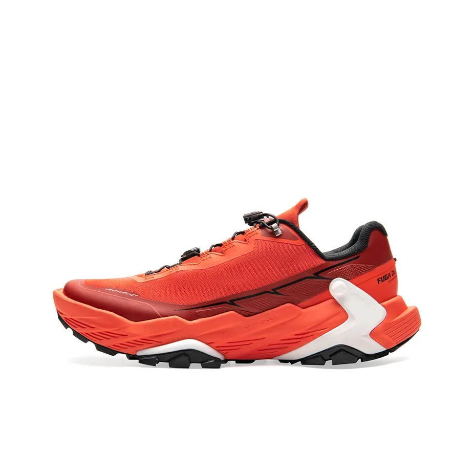 KAILAS FUGA DU Running Shoes Men's Low Top Cherry Tomato Red/Cantaloupe