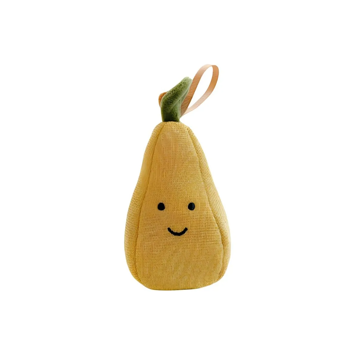 JELLYCAT Fun Food Collection Фрукты FLY Груша Куклы Плюшевый Брелок 10 см Рекомендуемая высота