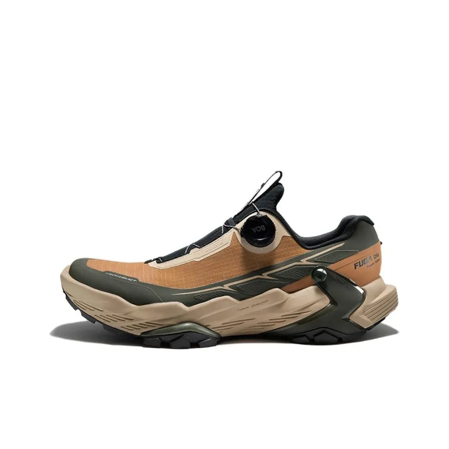 KAILAS FUGA DU BOA Running Shoes Men Low Top Honey Brown/Abyss Green