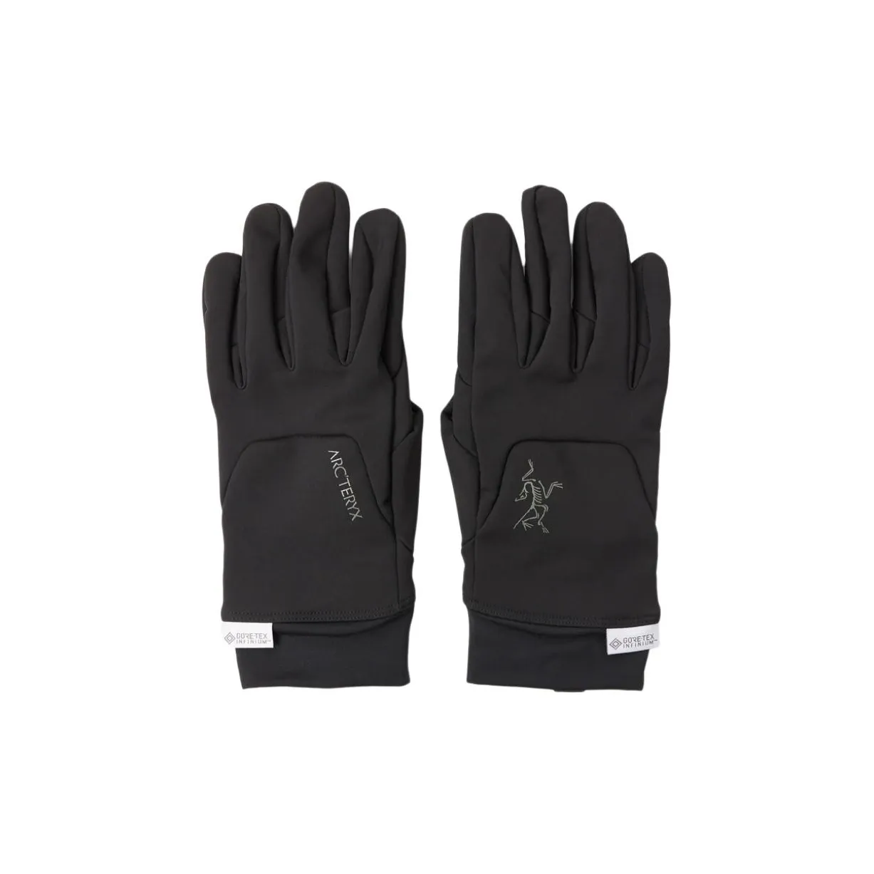 Arcteryx Leather Knit Gloves Men's Black